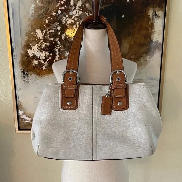 Vintage Coach Penelope Demi Pouch Camel Authentic coach